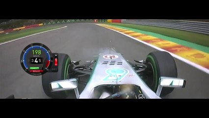 F1 Belgium 2013 - Lewis Hamilton On Board Pole Lap (HD)