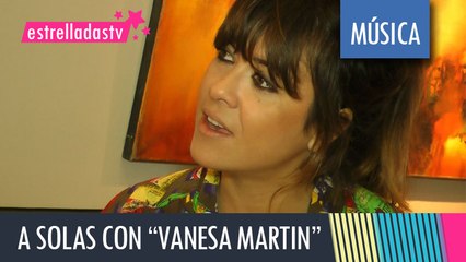 Entrevista a la cantante Vanesa Martin en Argentina.