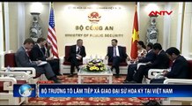 Bộ trưởng Tô Lâm tiếp xã giao Đại sứ Hoa Kỳ tại Việt Nam