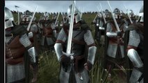 Epic Battle - Dùnedain vs Orcs - Third age total war mod - Medieval 2 By Magister