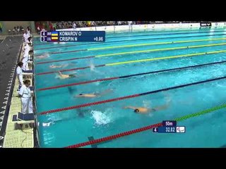 Men's 100m Freestyle S6  | Final | 2016 IPC Swimming European Open Championships Funchal