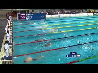 Men's 100m Backstroke S9 | Final | 2016 IPC Swimming European Open Championships Funchal