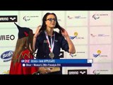 Women's 200m Freestyle S14 | Medals Ceremony | 2016 IPC Swimming European Open Championships Funchal