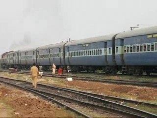Train-spotting at Varanasi