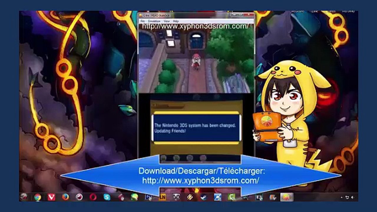 Télécharger Pokémon X + Citra 3DS Emulateur - Télécharger 3DS CIA ROM