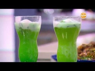 عصير نعناع بالأيس كريم  | غادة جميل