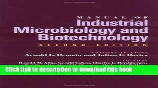 Books Manual of Industrial Microbiology and Biotechnology Free Online