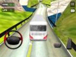 Real Bus Hill Climbing 3D Simulator iOS Gameplay