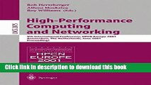 Books High-Performance Computing and Networking: 9th International Conference, HPCN Europe 2001,
