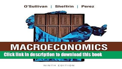 [Read  e-Book PDF] Macroeconomics: Principles, Applications, and Tools (9th Edition)  Read Online