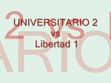 Universitario 2 vs Libertad 1 - Copa Libertadores 2009 - 07/04/2009