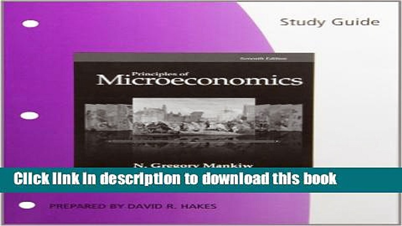 [PDF] Study Guide for Mankiw s Principles of Microeconomics, 7th Free Books