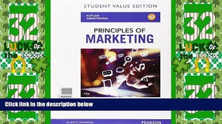 Big Deals  Principles of Marketing, Student Value Edition Plus MyMarketingLab with Pearson eText