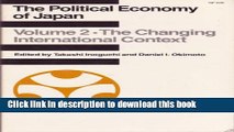 [PDF] Political Economy of Japan the Changing International Context (The Political Economy of
