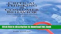 [Read PDF] Critical Thinking in Consumer Behavior - Cases and Exercises 2ND EDITION Download Online