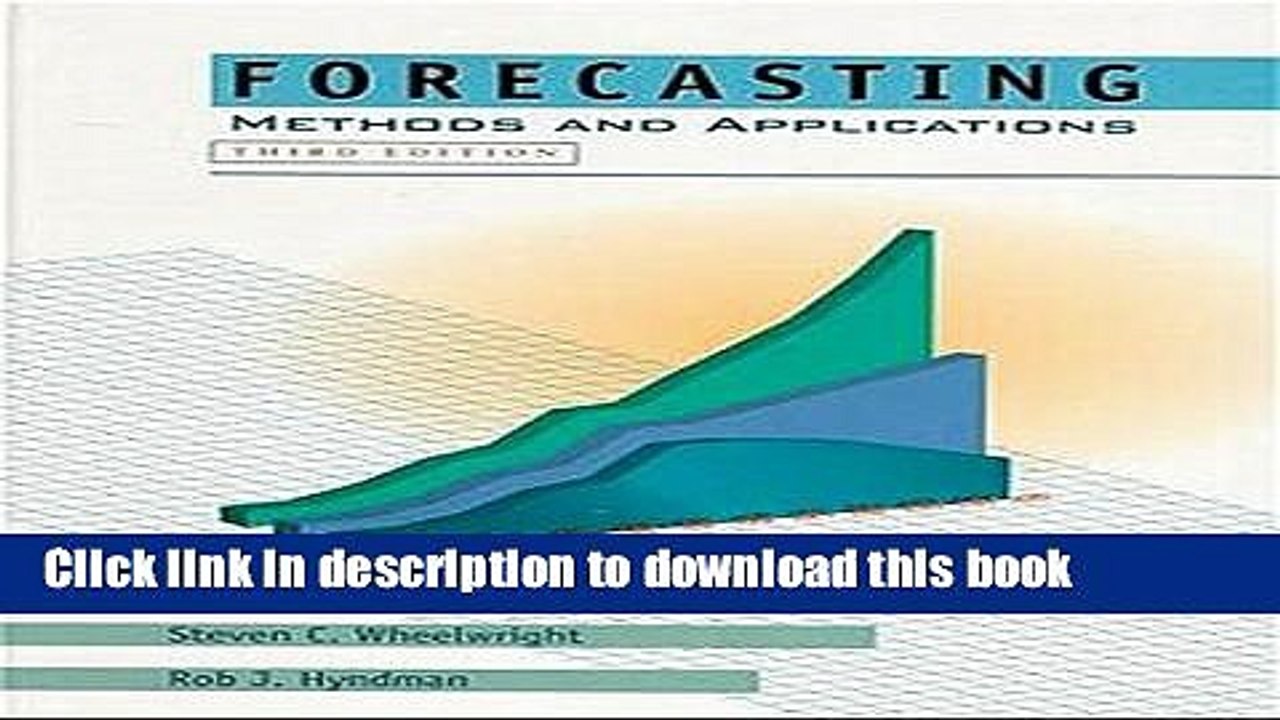 [PDF] Forecasting: Methods and Applications Free Books