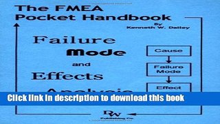 [Read PDF] The FMEA Pocket Handbook Download Online