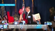Donald Trump admits he didn't see video of $400 million exchange with Iran