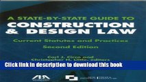Ebook A State-by-State Guide to Construction and Design Law: Current Statues and Practices Full