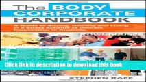 Books The Body Corporate Handbook: A Guide to Buying, Owning and Living in a Strata Scheme or