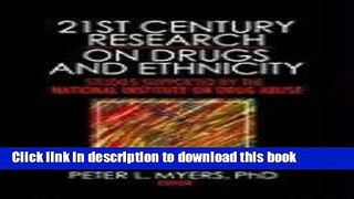Ebook 21st Century Research on Drugs and Ethnicity: Studies Supported by the National Institute on