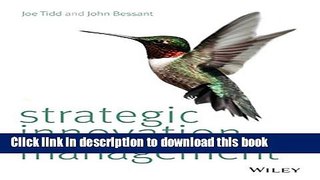 Ebook Strategic Innovation Management Full Online