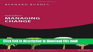 Books Managing Change, 6th editiom Full Download