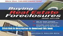 [Read PDF] BUYING REAL ESTATE FORECLOSURES 3/E Ebook Online