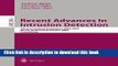 Ebook Recent Advances in Intrusion Detection: 5th International Symposium, RAID 2002, Zurich,