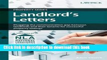 Books Landlord s Letters: Plugging the Communication Gap Between Landlords and Their Tenants for