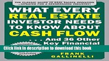 Books What Every Real Estate Investor Needs to Know About Cash Flow... And 36 Other Key Financial