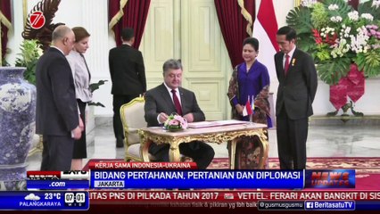 Indonesia-Ukraina Sepakati 4 Kerjasama Strategis