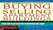 Ebook The Complete Guide to Buying and Selling Apartment Buildings Free Online