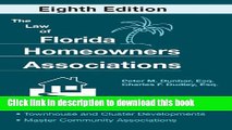 Books The Law of Florida Homeowners Associations Free Online