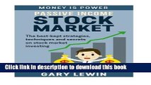 Books Passive Income : Stock Market: The Best-kept strategies, techniques and secrets  on stock