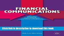 [Download] Financial Communications: Information Processing, Media Integration, and Ethical