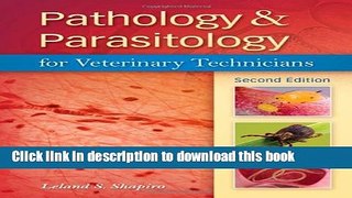 Ebook Pathology   Parasitology for Veterinary Technicians Free Online