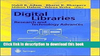 Books Digital Libraries. Research and Technology Advances: ADL 95 Forum, McLean, Virginia, USA,