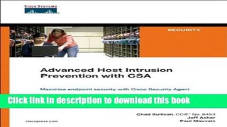 Ebook Advanced Host Intrusion Prevention with CSA (Networking Technology) Full Online