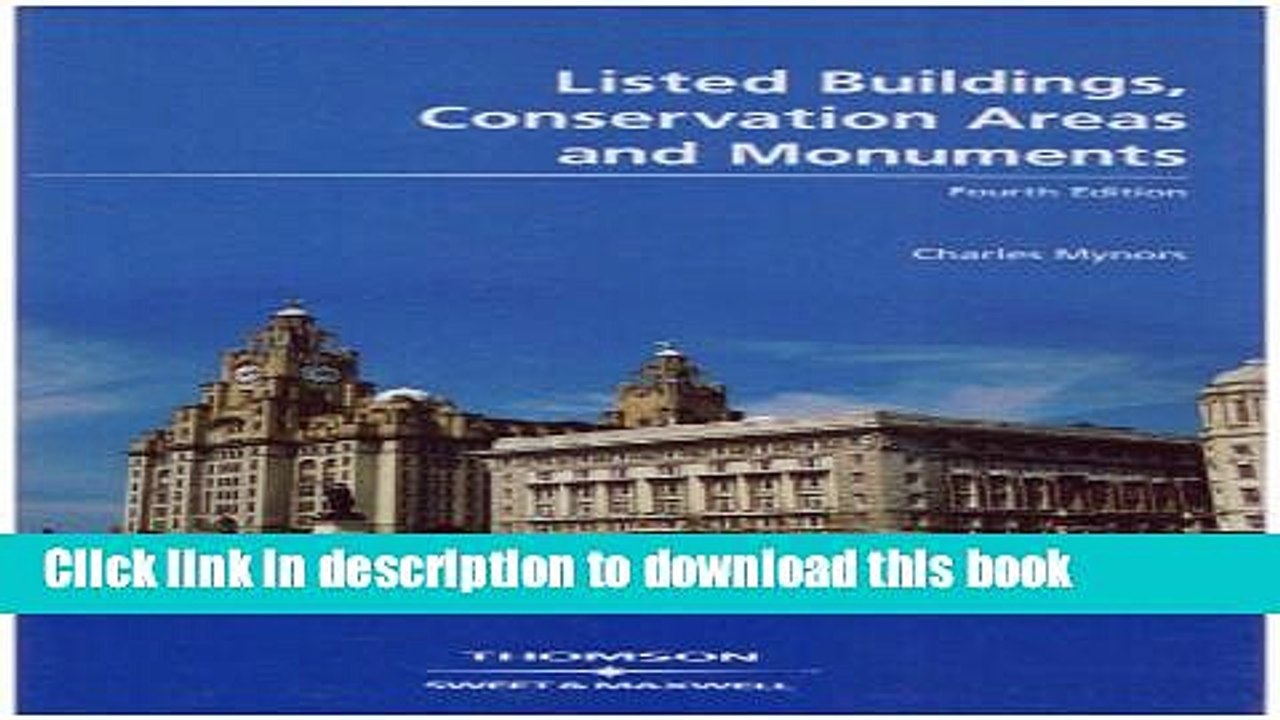 Books Listed Buildings, Conservation Areas and Monuments Full Online
