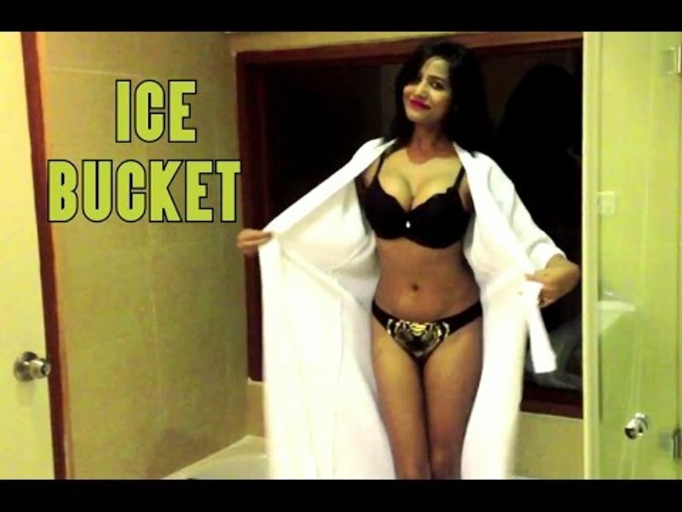 Poonam Pandey Ice Bucket Challenge