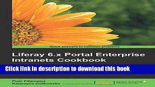 Books Liferay 6.x Portal Enterprise Intranets Cookbook Free Online
