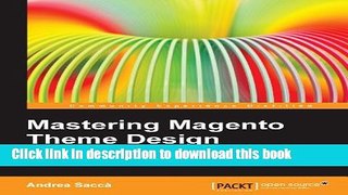 Ebook Mastering Magento Theme Design Free Download