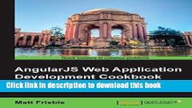 Books AngularJS Web Application Development Cookbook Free Download