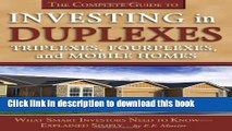 Books The Complete Guide to Investing in Duplexes, Triplexes, Fourplexes, and Mobile Homes: What
