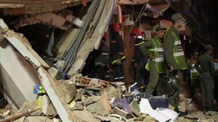 Fas'ta 4 Katlı Bina Çöktü