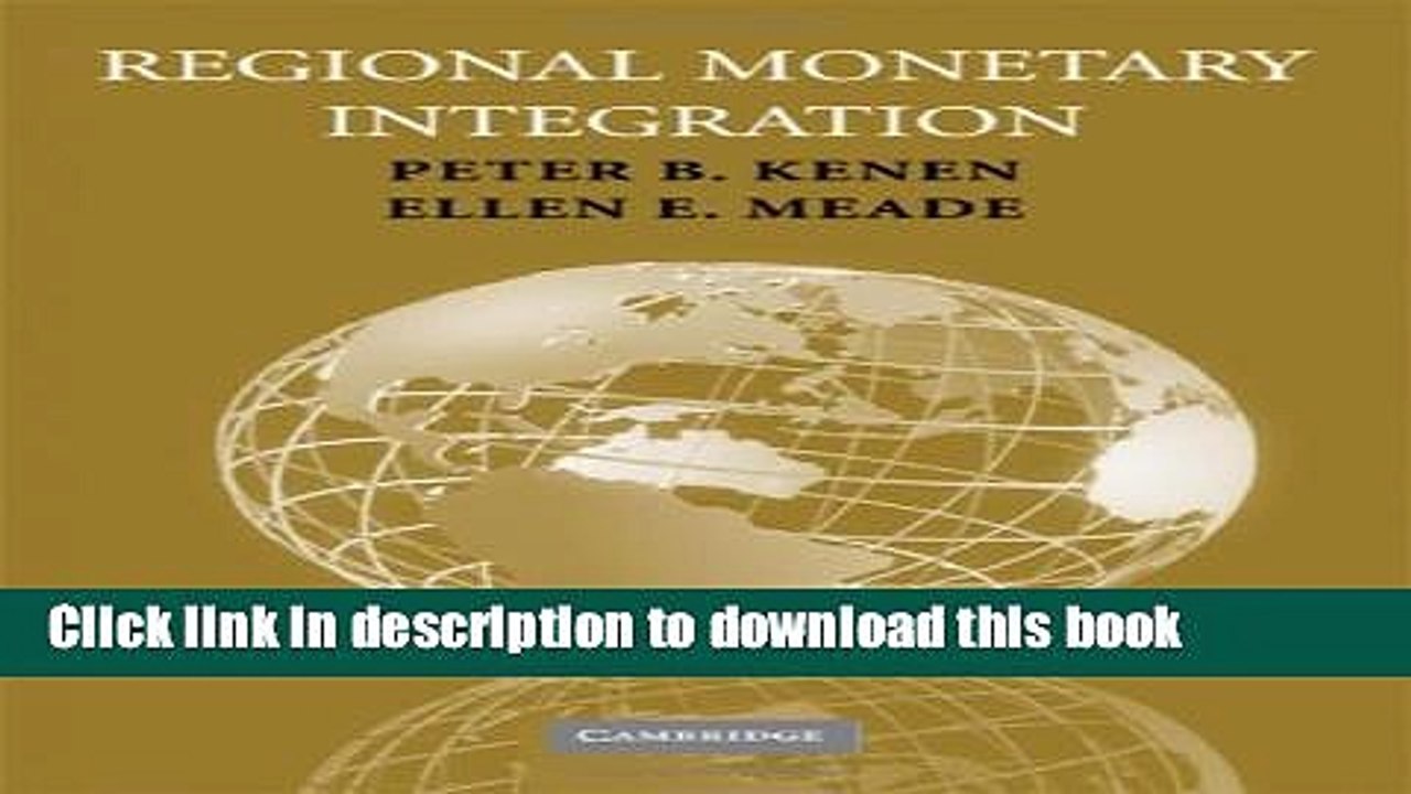 [PDF] Regional Monetary Integration Free Books