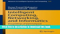 Ebook Intelligent Computing, Networking, and Informatics: Proceedings of the International