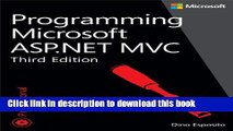 Ebook Programming Microsoft ASP.NET MVC (3rd Edition) Full Online