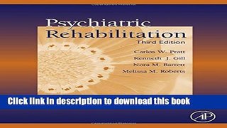 Books Psychiatric Rehabilitation Free Online